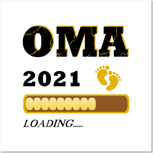 Oma 2021 loading Großmutter Enkelkind Posters and Art